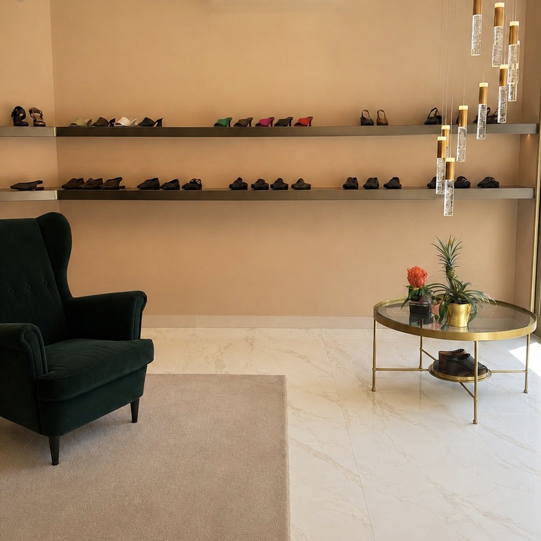 Interno dello store NATALIA Roma